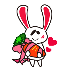 [LINEスタンプ] たりうさ