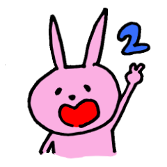 [LINEスタンプ] うさこのスタンプ2