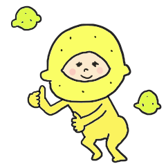 [LINEスタンプ] おかぶりレモン その弐