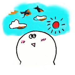 [LINEスタンプ] ヒューマンくんの日々