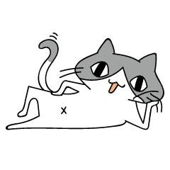 [LINEスタンプ] 自由猫