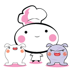 [LINEスタンプ] Chef Boy and the Monster