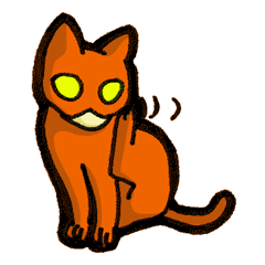 [LINEスタンプ] アゴシロ猫マーフィン