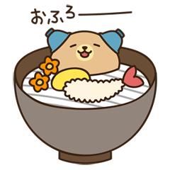 [LINEスタンプ] うどんくぅまとしずくちゃん