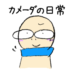 [LINEスタンプ] カメーダの日常のスタンプ！