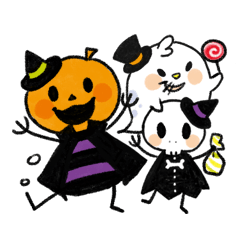 [LINEスタンプ] ハロウィン パーチー★