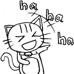 [LINEスタンプ] Neko Amy