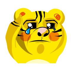 [LINEスタンプ] tiger cub