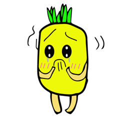 [LINEスタンプ] Pineapple sauce