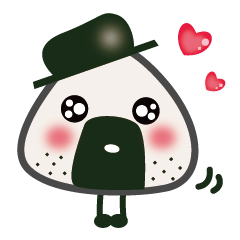 [LINEスタンプ] Onigiri A-Jei