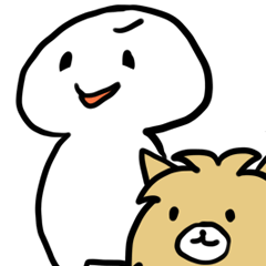 [LINEスタンプ] マッシュとちゃうちゃう