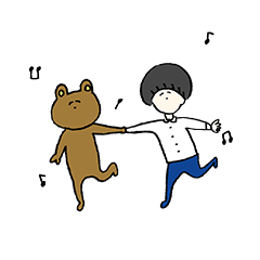 [LINEスタンプ] くまッシュ