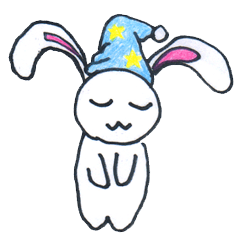 [LINEスタンプ] たんたん うさぎたん