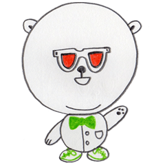 [LINEスタンプ] まるクマを守ろう