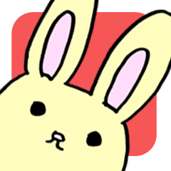 [LINEスタンプ] 兄うさぎと飼い主