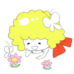 [LINEスタンプ] 夢追うえび天子ちゃん