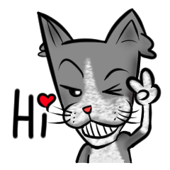 [LINEスタンプ] Benz Cat