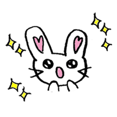 [LINEスタンプ] み～うさぎ