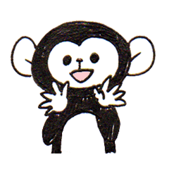 [LINEスタンプ] サルさん