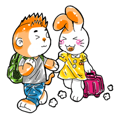 [LINEスタンプ] Rabbit's Issue