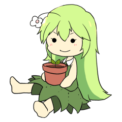 [LINEスタンプ] 植物ちゃん