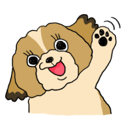 [LINEスタンプ] 愛犬うめちゃん