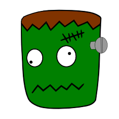 [LINEスタンプ] フランケンシュタイン (Frankenstein)