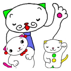 [LINEスタンプ] ひるねこ課長と楽しい家族 第2弾