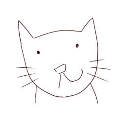 [LINEスタンプ] フリーダムなネコ