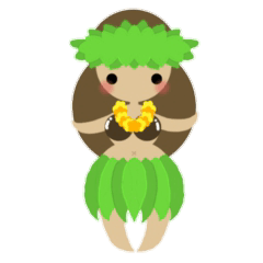 [LINEスタンプ] Little Kahula