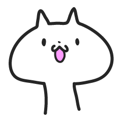 [LINEスタンプ] ふしぎねこ