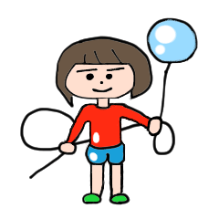 [LINEスタンプ] 少女ミラ