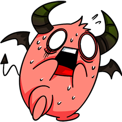 [LINEスタンプ] He is a Cute Devil DEVWY