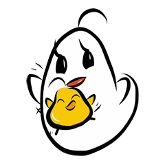 [LINEスタンプ] Chick ＆ hen