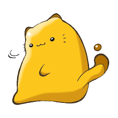 [LINEスタンプ] ぷにゃん