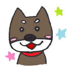 [LINEスタンプ] 黒柴マロまろ その2