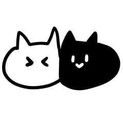 [LINEスタンプ] もぐねこねこ