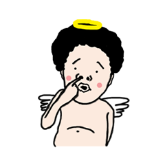 [LINEスタンプ] お前の天使