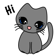 [LINEスタンプ] 猫のグリス