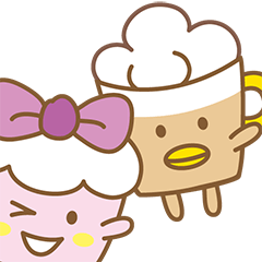 [LINEスタンプ] Sweet Friend